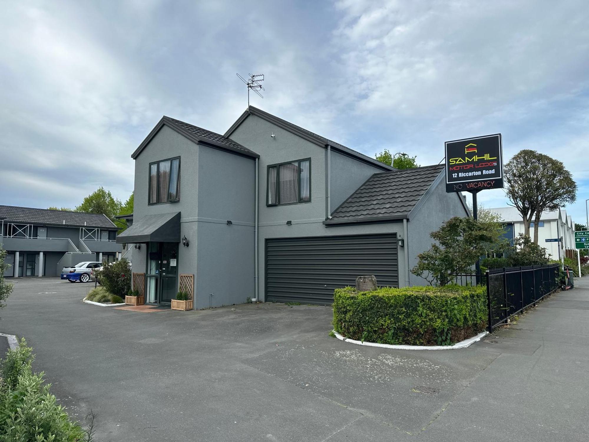 Samhil Motor Lodge Christchurch Exteriér fotografie