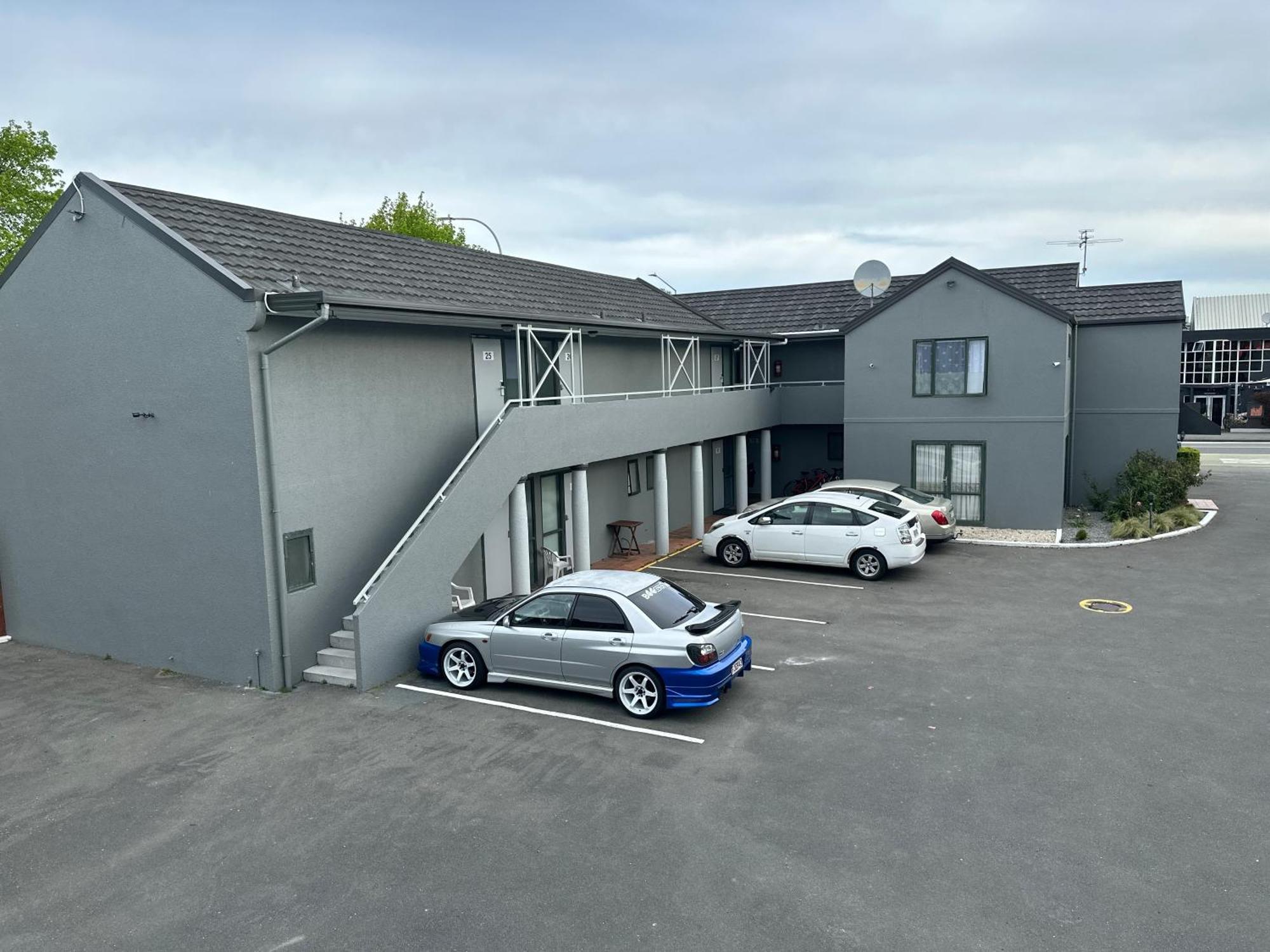 Samhil Motor Lodge Christchurch Exteriér fotografie