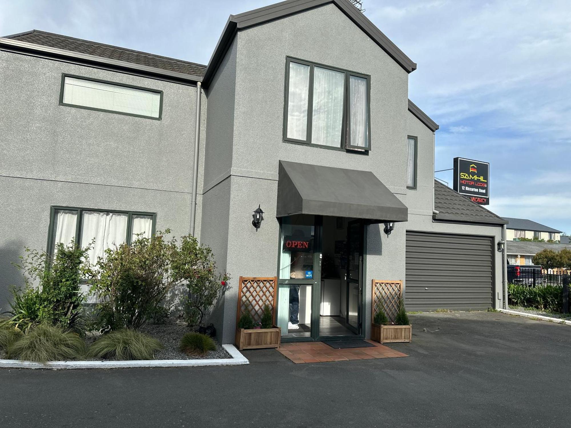 Samhil Motor Lodge Christchurch Exteriér fotografie